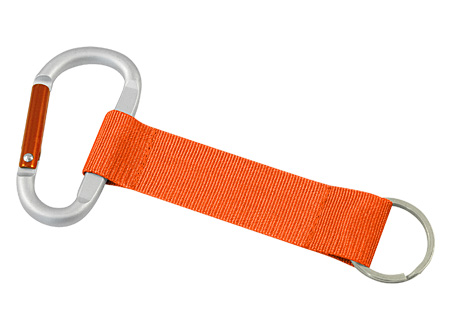 Llavero-Lanyard Mosquetón Metálico