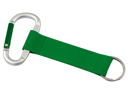 Llavero-Lanyard Mosquetón Metálico