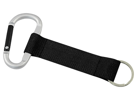 Llavero-Lanyard Mosquetón Metálico