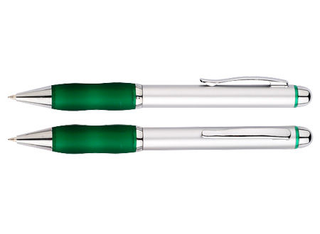 Bolígrafo Plástico Qasar Silver