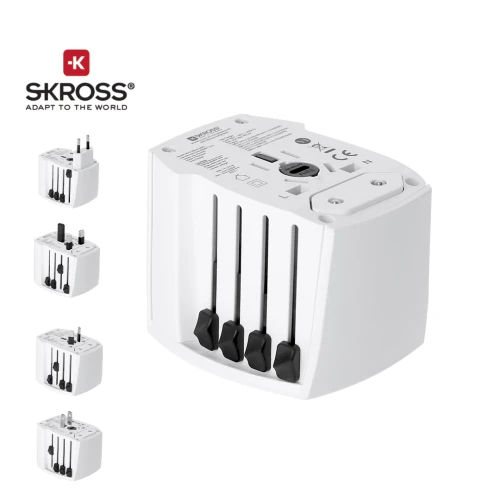 Adaptador Viaje Universal Skross MUV USB 30W PD