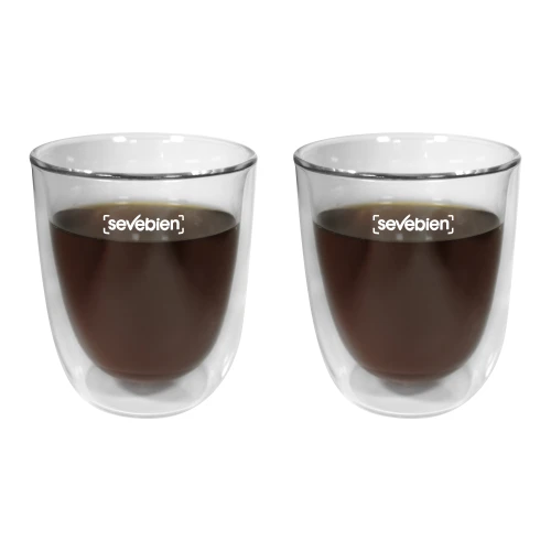 SET DE VASOS DE VIDRIO “DOUBLE”