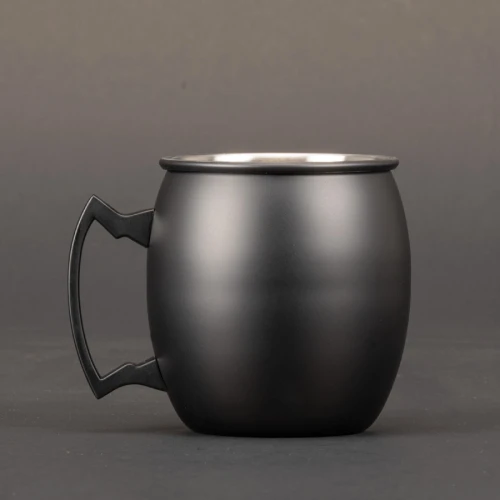 Tazón metálico "MATT BLACK" 400cc