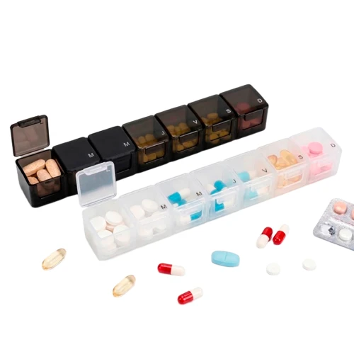 Pastillero Plástico 7 días "TREN"