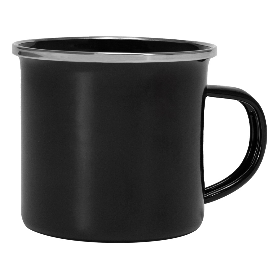 Tazón Enlozado Negro 487ml