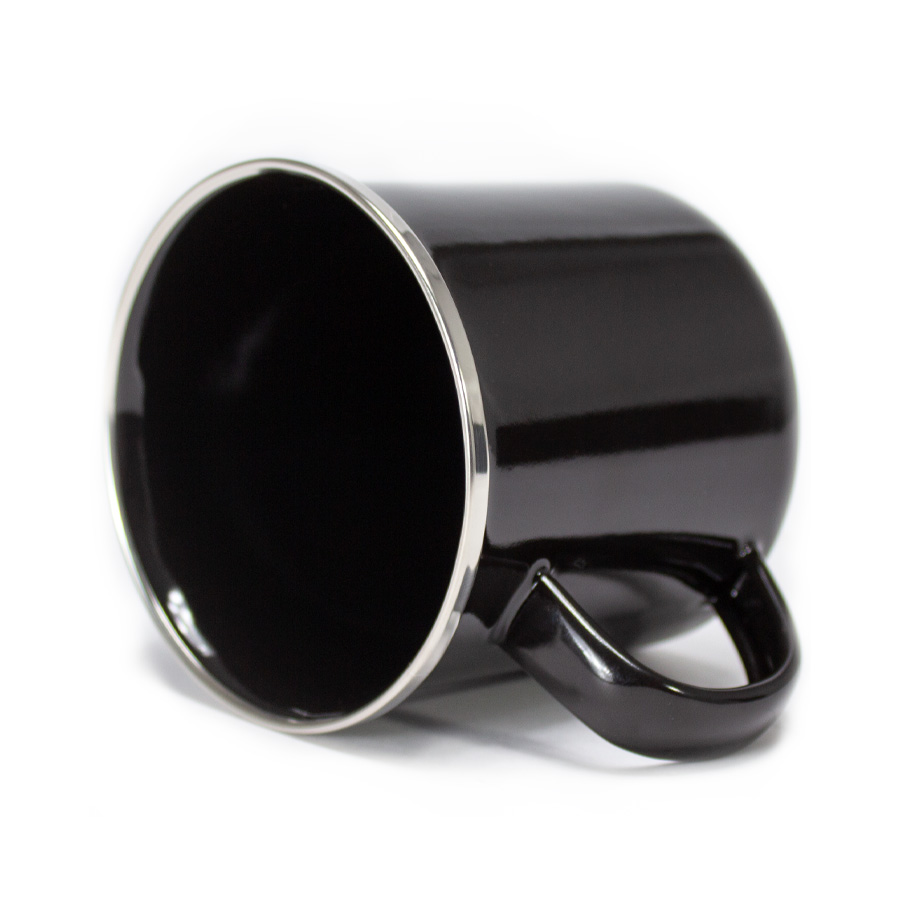 Tazón Enlozado Negro 487ml