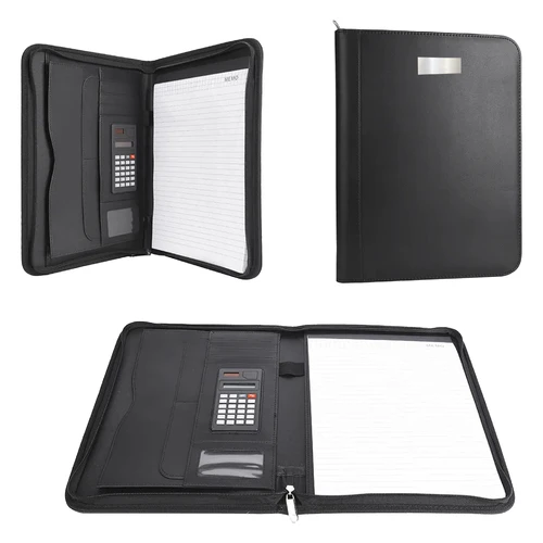 Carpeta Cuero Cubierta de PU Símil N560
