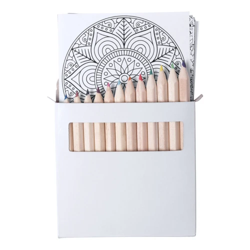 Bolígrafo Lápices de colores con láminas para colorear Set N200
