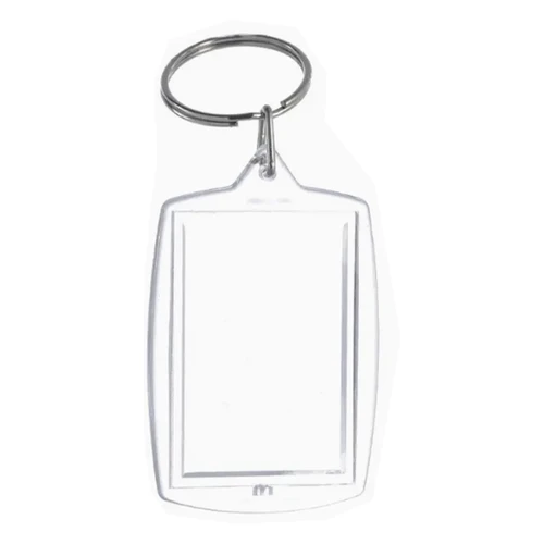 Llavero Plástico para Foto K76 Transparente