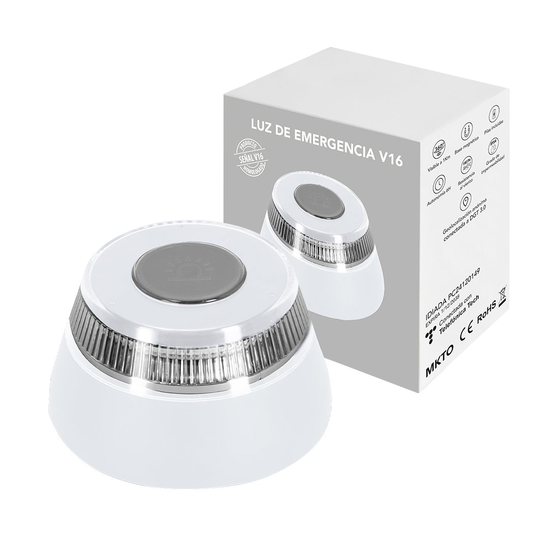 Luz Emergencia V16 Geolocalizada Kershaw