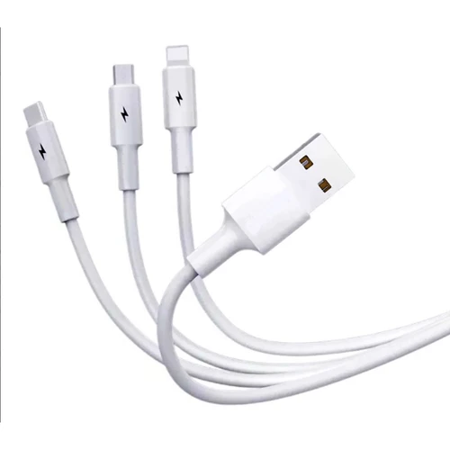 Cable Conector Multicargador T66 BLANCO