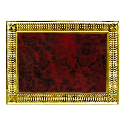 Placa AP18 - DORADO ROJO