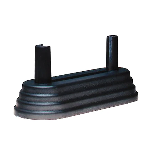 Base Plástica para Acrílico con Borde PIB4 NEGRO