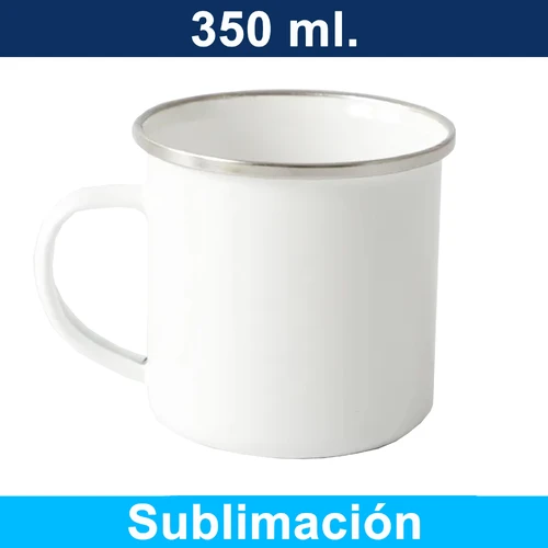 Mug Tazón Enlozado Sublimación M181