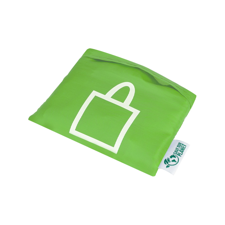Bolsa de compras compactable en tela RPET