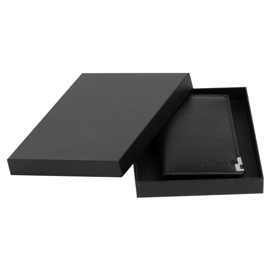 Porta-Tarjetas vertical de Eco-Cuero 