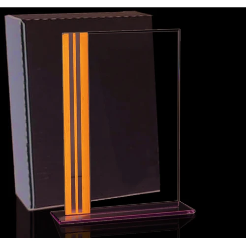Galvano Cristal Rectangular 2374