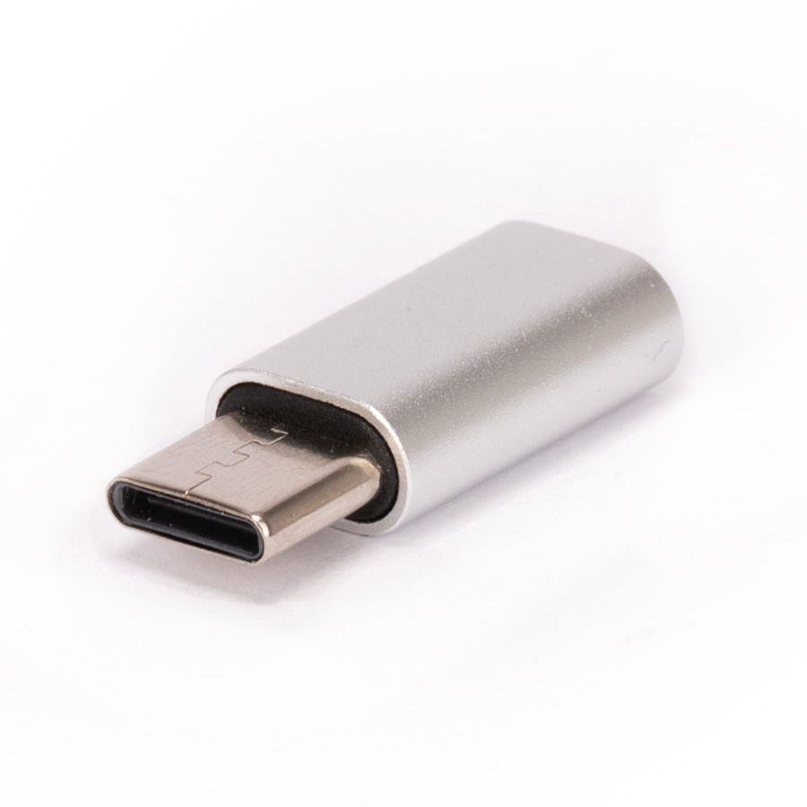 Adaptador dual Micro USB / i-phone / Tipo C