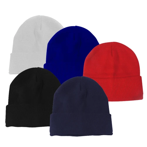 Gorro de Lana con Doblez