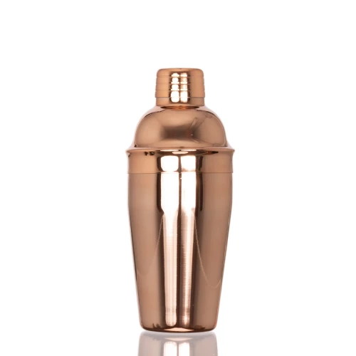 Coctelera metálica encobrizada "COPPER" 500cc
